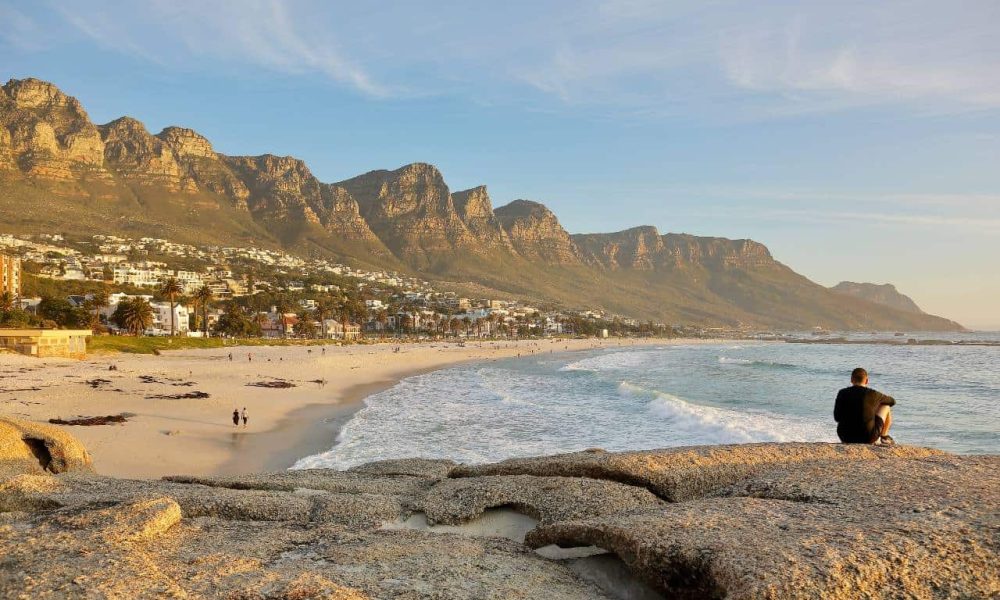 Glen beach with a view of camps bay